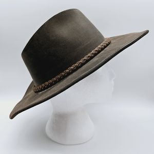 OUTBACK | leather western cowboy hat